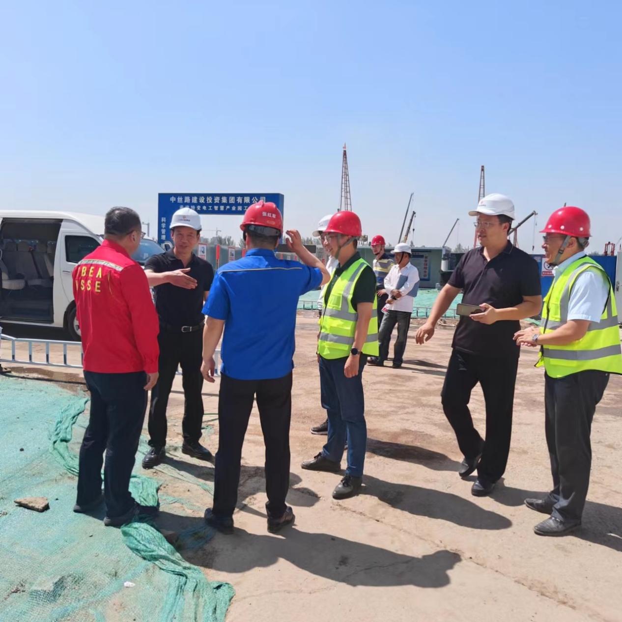 筑牢清静防线 守好清静底线|集团向导带队开展清静生产现场检查