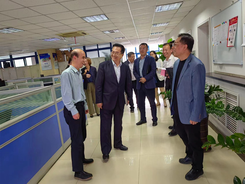 助力“十项行动”|市国资委 国兴资源公司相关向导深入凯时娱乐人生就是博集团开展专题调研